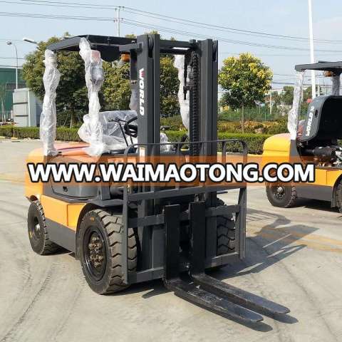 4 Tons Wheel Forklift with Diesel Engine