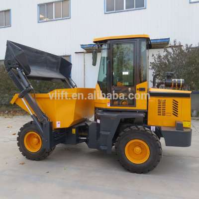 5 ton rough terrain self loading dump truck