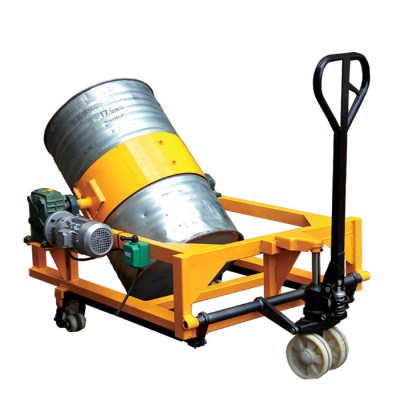 360 degree rotator oil drum pallet truck