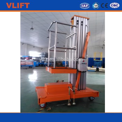 10m Personal lifts aluminium manlift , aluminium platform, 10m platform