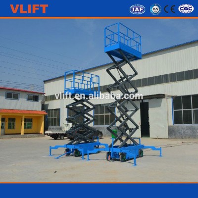 8 Meters Stationary Hydraulic Mobile Scissor Lifting Table Platform