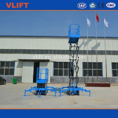 15 Meters Stationary Hydraulic Mobile Scissor Lifting Table Platform