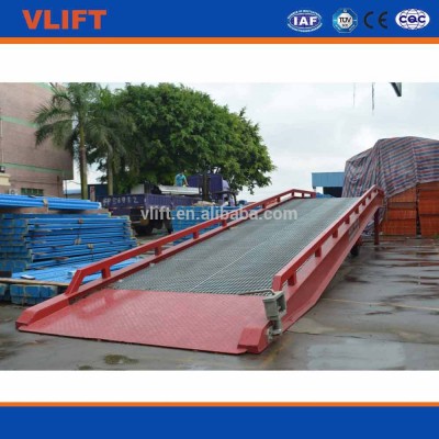 8ton hydraulic mobile container load dock ramp