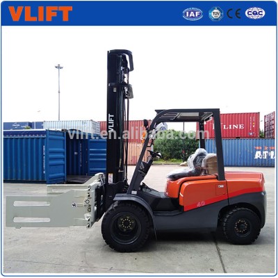 4 Ton Hydraulic Forklift Lifting height 7m with Cotton Bale Clamp