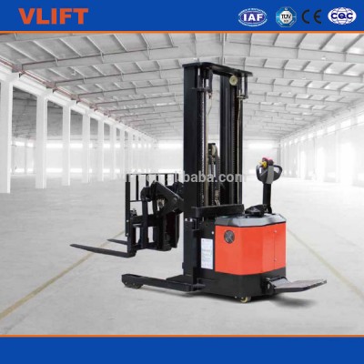 1.5 Ton Scissor Type Electric Reach Stacker lifting height 4000mm