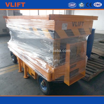 VHSL0.5-7 7m hydraulic scissor lift max. 500kg loading capacity