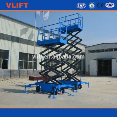 6 m Hydraulic Mobilel Scissor Lifting Table Platform