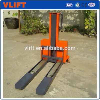 500kg Self load stacker hand pallet lift forklift lifting height 1100mm