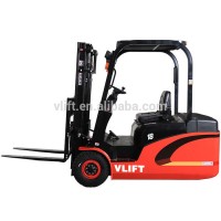 1.5 ton economic three wheel electric forklift truck