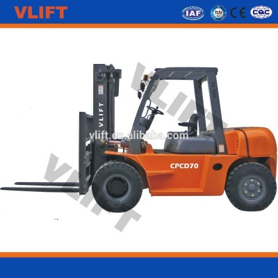 Japan Isusu Engine 7ton diesel forklift