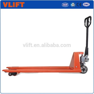 3 ton 2400mm long forks length pallet truck